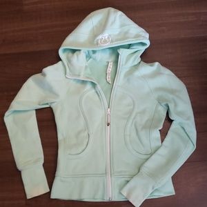 Lululemon Scuba Hoodie Mint Green